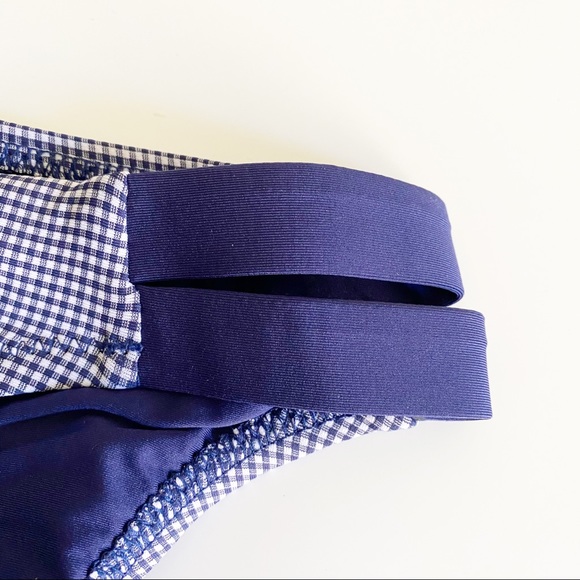 Draper James x Helen Jon Blue White Gingham Two Piece Bikini S Top M Bottom NWT - Picture 9 of 16
